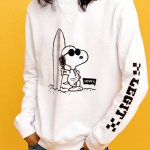 Levi's Snoopy sweatshirt. men's large